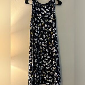 Loft maternity floral swing dress